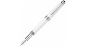 Montblanc (Монблан) Перьевая ручка Meisterstück White Solitaire Classique (артикул 111936)