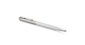 Ручка шариковая Parker Sonnet Premium Slim K440 (1931551) Metal&Pearl PGT CT M черные чернила