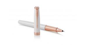 Ручка роллер Parker Sonnet Premium T540 (1931554) Pearl PGT F черные чернила