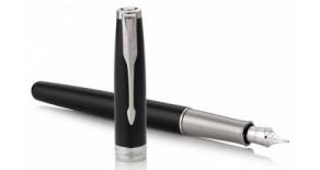 Ручка перьевая Parker Sonnet Core F530 (1948312) LaqBlack СT