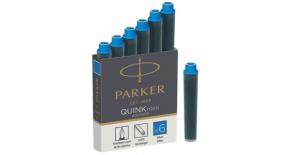 Картридж Parker Quink Ink Z17 MINI (1950409) синие чернила для ручек перьевых (6шт)