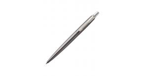 Ручка шариковая Parker Jotter Premium K176 (1953199) Oxford Grey Pinstripe CT M синие чернила