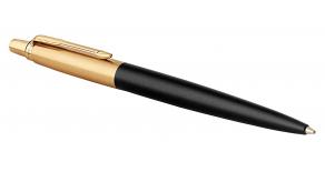 Ручка шариковая Parker Jotter Luxe K177 (1953202) Bond Street Black GT M синие чернила