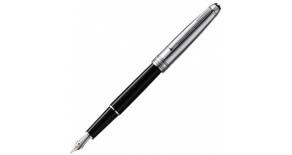 Montblanc (Монблан) Перьевая ручка Meisterstück Solitaire Doué Stainless Steel Classique (артикул 5013)