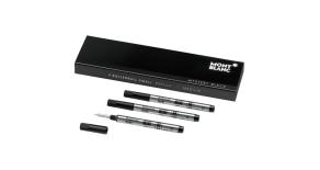Черный стержень для роллера Montblanc Tribute to the Mont Blanc 107323, 3шт
