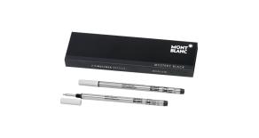 2 стержня M  MontBlanc цвета Mystery Black для капиллярной ручки 110149