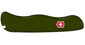 Передняя накладка для ножей Victorinox Hunter 111 мм, нейлоновая, зелёная C.8904.9