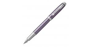 Ручка перьевая Parker IM Premium F324 (1931636) Dark Violet CT F сталь нержавеющая подар.кор.