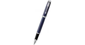 Ручка перьевая Parker IM Core F321 (1931647) Matte Blue CT F сталь нержавеющая подар.кор.