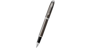 Ручка перьевая Parker IM Core F321 (1931650) Dark Espresso CT F сталь нержавеющая подар.кор.