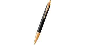 Ручка шариковая Parker IM Premium K323 (1931667) Black GT M синие чернила