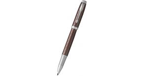 Ручка роллер Parker IM Premium T324 (1931678) Brown CT F черные чернила подар.кор.