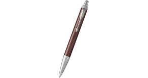 Ручка шариковая Parker IM Premium K324 (1931679) Brown CT M синие чернила подар.кор.