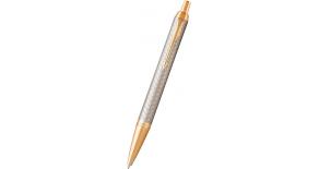 Ручка шариковая Parker IM Premium K323 (1931687) Grey GT M синие чернила подар.кор.