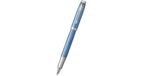 Ручка перьевая Parker IM Premium F322 (1931688) Blue CT F сталь нержавеющая подар.кор.