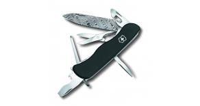2017 Damast Limited edition  (0.8501.J17). НОЖ СКЛАДНОЙ VICTORINOX 111 ММ