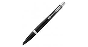 Ручка шариковая Parker Urban Core K309 (1931575) Muted Black CT M синие чернила подар.кор.