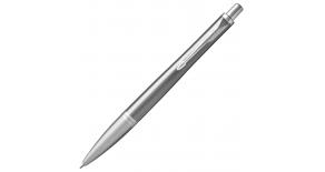 Ручка шариковая Parker Urban Premium K313 (1931578) Silvered Powder CT M синие чернила подар.кор.