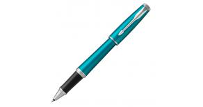 Ручка роллер Parker Urban Core T309 (1931585) Vibrant Blue CT F черные чернила подар.кор.