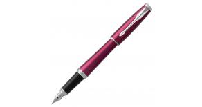 Ручка перьевая Parker Urban Core F309 (1931599) Vibrant Magenta CT F сталь нержавеющая подар.кор.