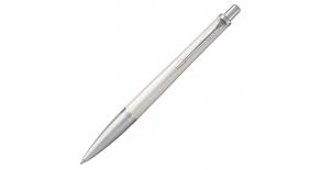 Ручка шариковая Parker Urban Premium K312 (1931611) Pearl Metal CT M синие чернила подар.кор.