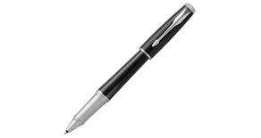 Ручка роллер Parker Urban Premium T312 (1931614) Ebony Metal CT F черные чернила подар.кор.