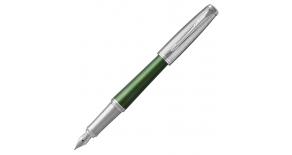 Ручка перьевая Parker Urban Premium F311 (1931617) Green CT F сталь нержавеющая подар.кор.