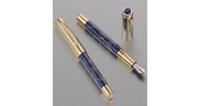 Ручка перьевая Parker Duofold LE Искусство Путешествовать (2016238) XF перо золото 18K подар.кор.экскл.