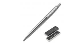Ручка гелевая Parker Jotter Core K694 (2020646) Stainless Steel CT 0.7мм черные чернила подар.кор.