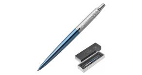 Ручка гелевая Parker Jotter Core K65 (2020650) Waterloo Blue CT 0.7мм черные чернила подар.кор.