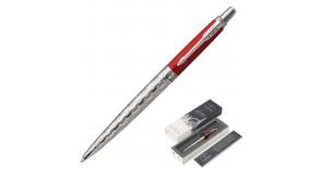 Ручка шариковая Parker Jotter K175 SE London Architecture (2025827) Classical Red M синие чернила по