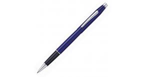 Ручка-роллер Cross Classic Century Translucent Blue Lacquer, цвет ярко-синий