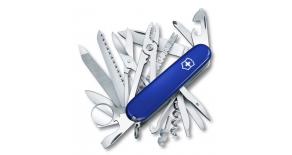 Нож перочинный Victorinox SwissChamp (1.6795.2R) 91мм 33функций синий карт.коробка