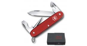 Нож перочинный VICTORINOX Pioneer, 93 мм, 8 функций, алюминиевая рукоять, красный 0.8201.L18