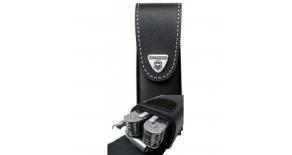 Чехол Victorinox для SwissTool Plus 3.0338.L  кожаный  черный 4.0833.L