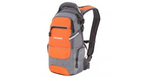 Рюкзак WENGER, серый/оранжевый/серебристый, полиэстер 1200D PU, 23х18х47 см, 22 л