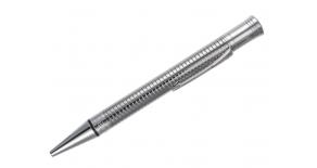 Ручка шариковая Parker Duofold K308 Prestige (1931367) Ruthenium Chiselled CT M черные чернила подар.кор.