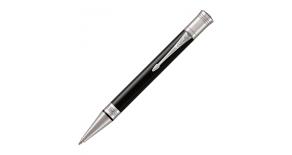 Ручка шариковая Parker Duofold K74 (1931390) Black CT M черные чернила подар.кор.