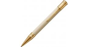 Ручка шариковая Parker Duofold K74 (1931396) Ivory/Black GT M черные чернила подар.кор.