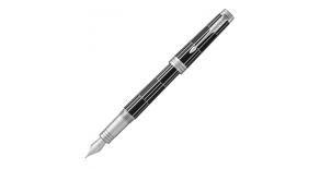 Ручка перьевая PremierF565 Luxury (1931401) Black CT F золото 18K подар.кор.