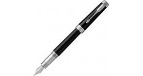 Ручка перьевая PremierF560 Lacque (1931413) Black СT F перо золото 18K подар.кор.