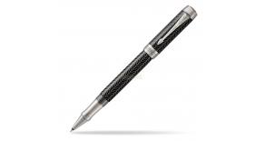 Роллер Parker Duofold T307 Prestige (1945416) Black Chevron CT F черные чернила подар.кор.