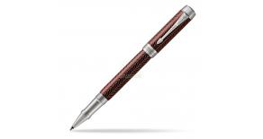 Роллер Parker Duofold T307 Prestige (1945420) Burgundy Chevron CT F черные чернила подар.кор. РАСПРОДАЖА
