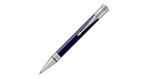 Ручка шариковая Parker Duofold K74 (1947988) Blue/Black CT M черные чернила подар.кор.