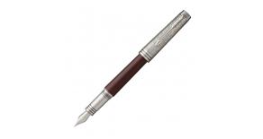 Ручка перьевая PremierF567 (1972062) Crimson Red RT F перо золото 18K с рутениевым покрытием подар.кор.