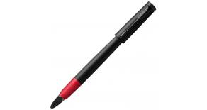 Ручка 5й пишущий узел Parker Ingenuity Deluxe L F504 (1972069) Black Red PVD F черные чернила подар.кор.