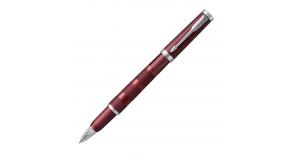 Ручка 5й пишущий узел Parker Ingenuity Deluxe L F504 (1972233) Deep Red PVD F черные чернила подар.кор.