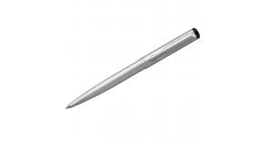 Ручка шариковая Parker Vector Steel K03, Stainless Steel CT синие чернила под.кор