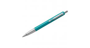 Ручка шариковая Parker Vector Standard K01, Blue Green CT синие чернила под.кор