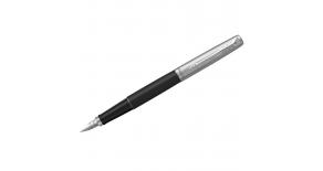 Ручка перьевая Parker Jotter Core F63 (2030947) Bond Street Black CT M сталь нержавеющая подар.кор.